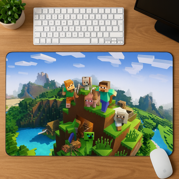 Minecraft Desk Mat